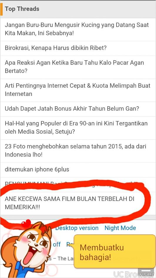 ANE KECEWA SAMA FILM BULAN TERBELAH DI MEMERIKA!!!