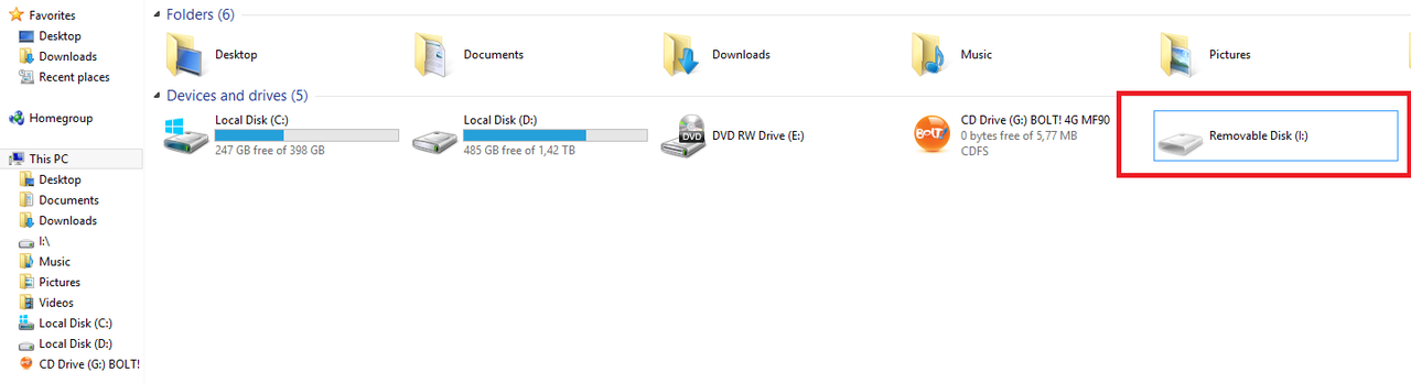 Need help gan, removable disk aneh