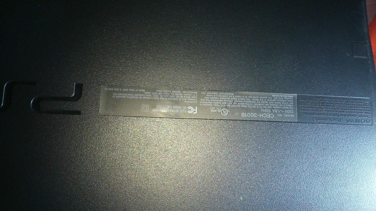 ps 3 slim 3xxx original