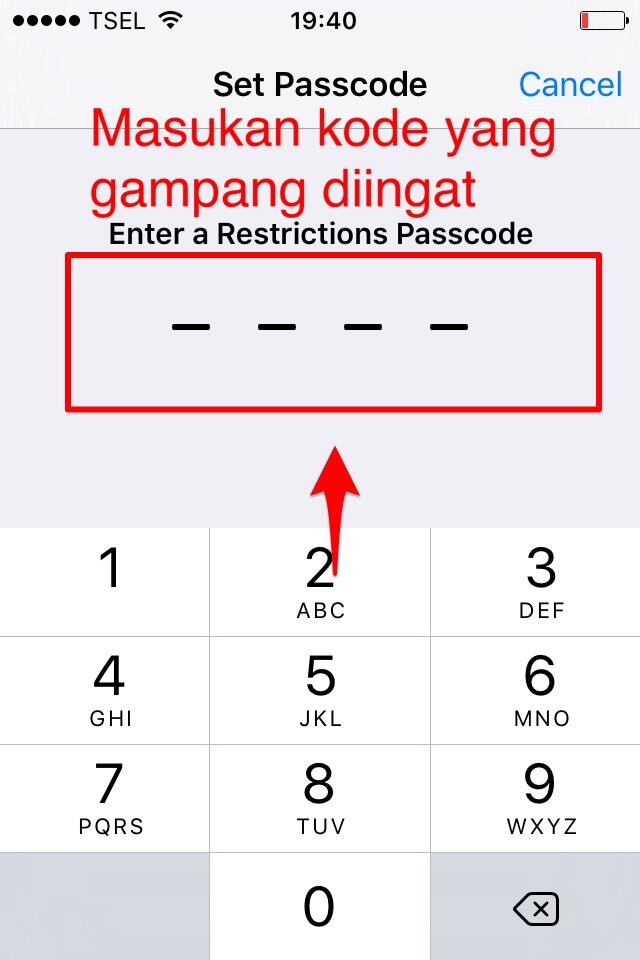 Cara Memprotect Aplikasi di iPhone dan iPad agar tidak terhapus