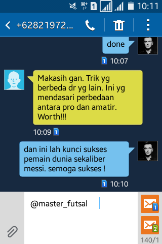 Tekhnik rahasia jago futsal &amp; sepak bola. ( sekelas messi, neuer dll )