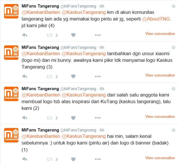 Surat Terbuka Logo MiFans Tangerang Terhadap logo KuTang dan Kareban