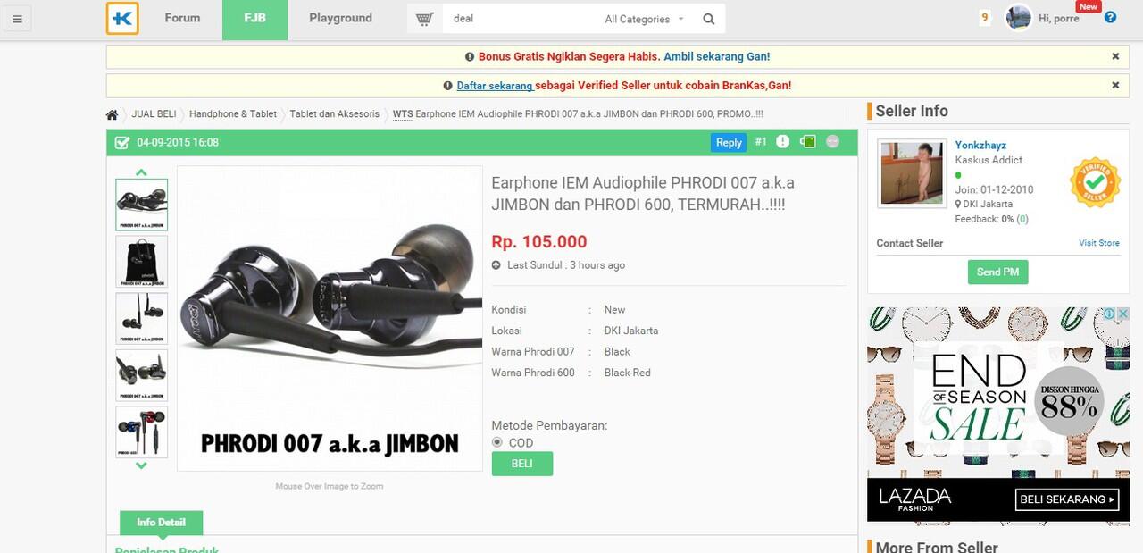 IEM Phrodi 007, cocok buat hadiah natal