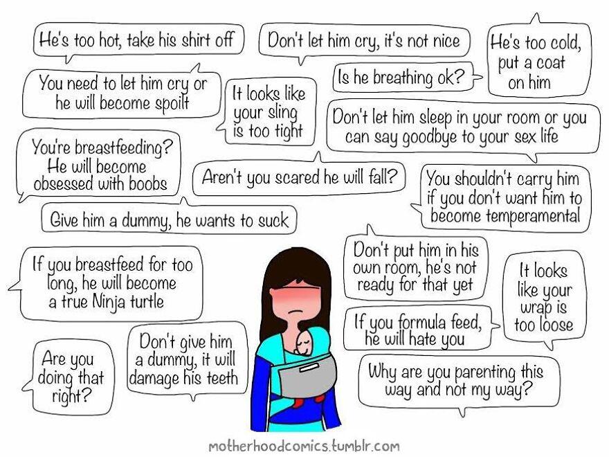 Komik lucu dan 'menyentil' tentang suka duka seorang Ibu