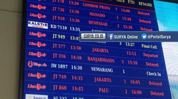 BREAKING NEWS - Hari Ini, Enam Penerbangan LION AIR Di Surabaya Alami Penundaan