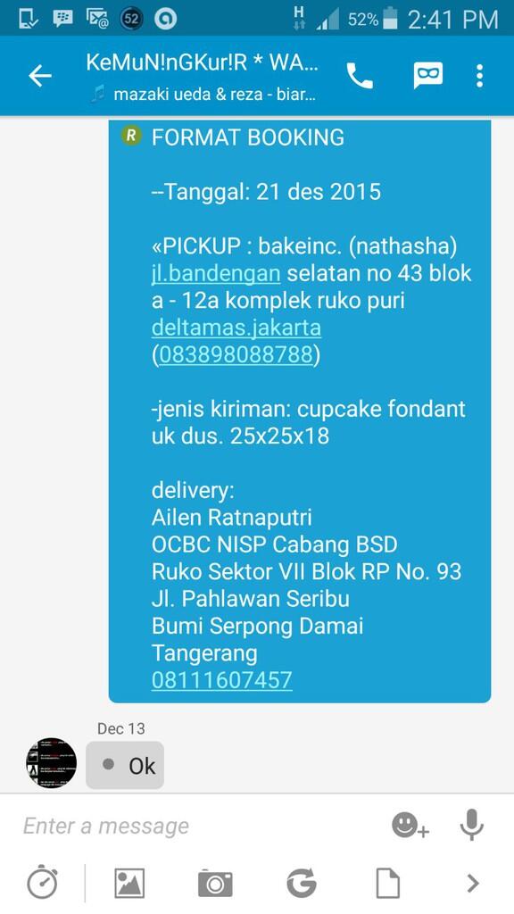 Buruknya Pelayanan Kemuning Kurir