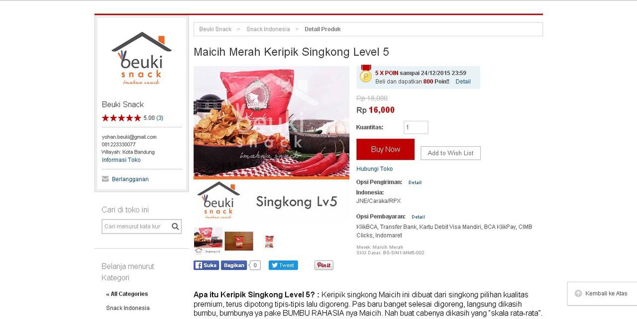 Maicih AXL Level 5 - Harga Termurah Untuk Ramein Suasana Natal dan Tahun Baru Bree