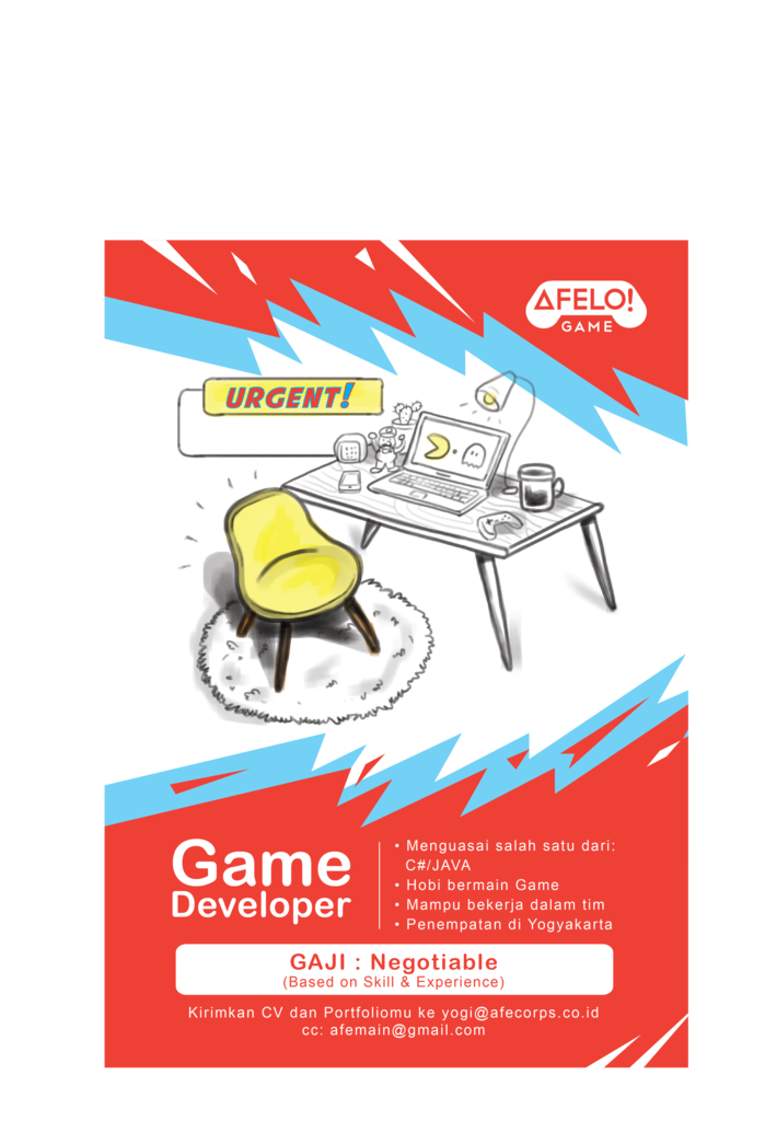 &#91;LOWONGAN&#93; Game Developer - Jogja