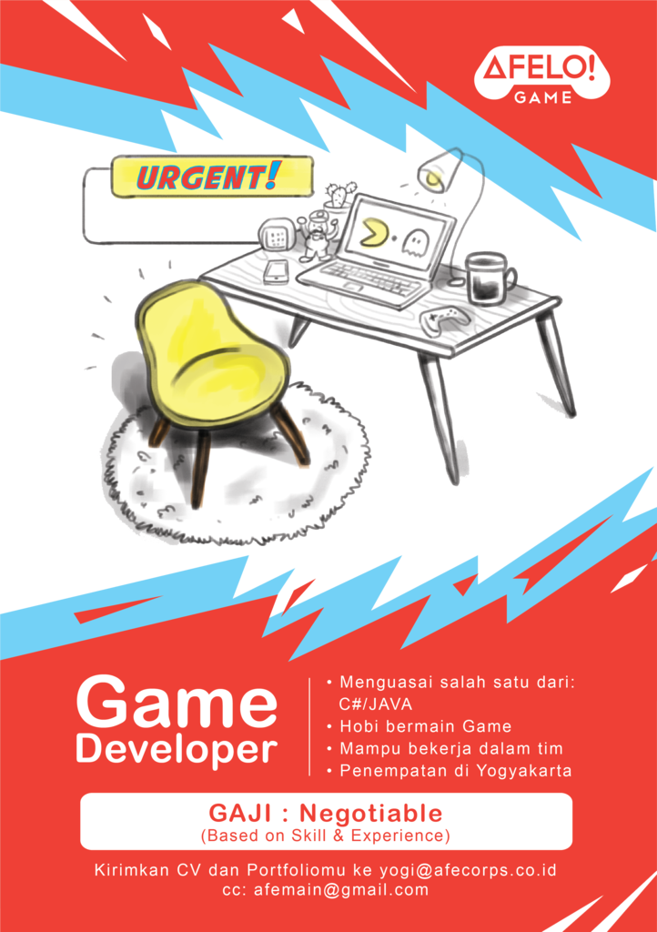 &#91;LOWONGAN&#93; Game Developer - Jogja