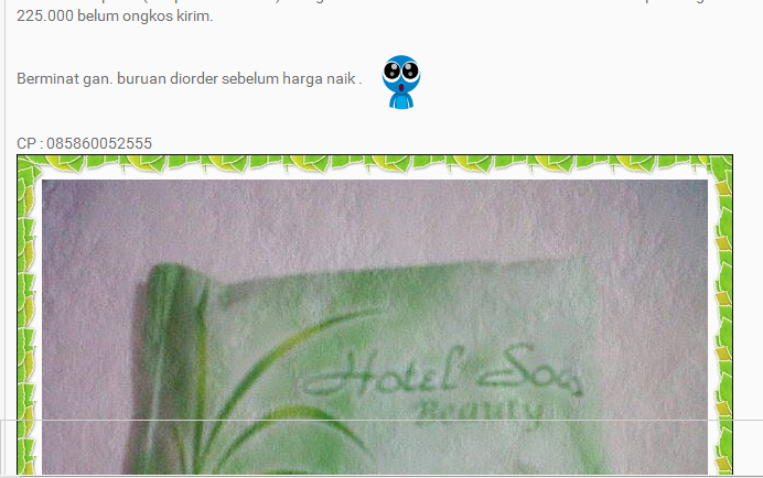 SABUN MURAH BUAT AGAN2 SEKALIAN