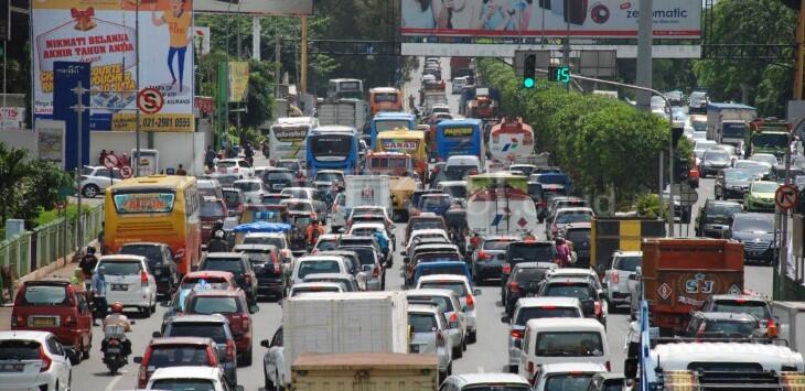 SUASANA JAKARTA 25 DES 2015 SEPERTI LEBARAN