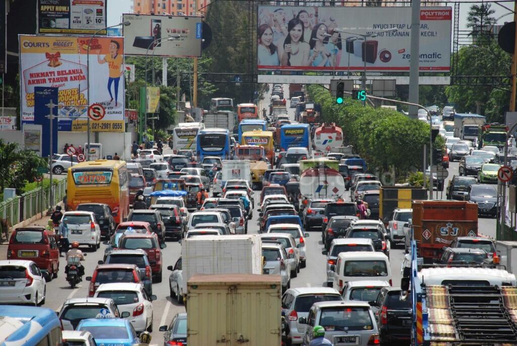 SUASANA JAKARTA 25 DES 2015 SEPERTI LEBARAN