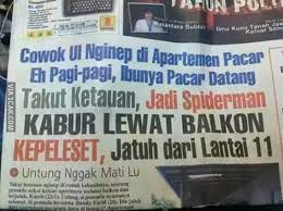 Kumpulan Berita Kocak Bikin Ngakak