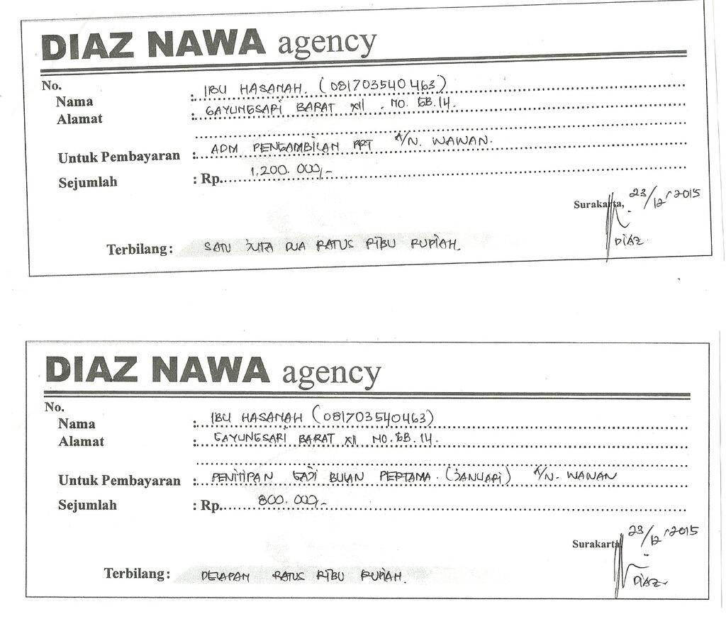Hati&quot; pake penyalur PRT Diaz Nawa Solo...