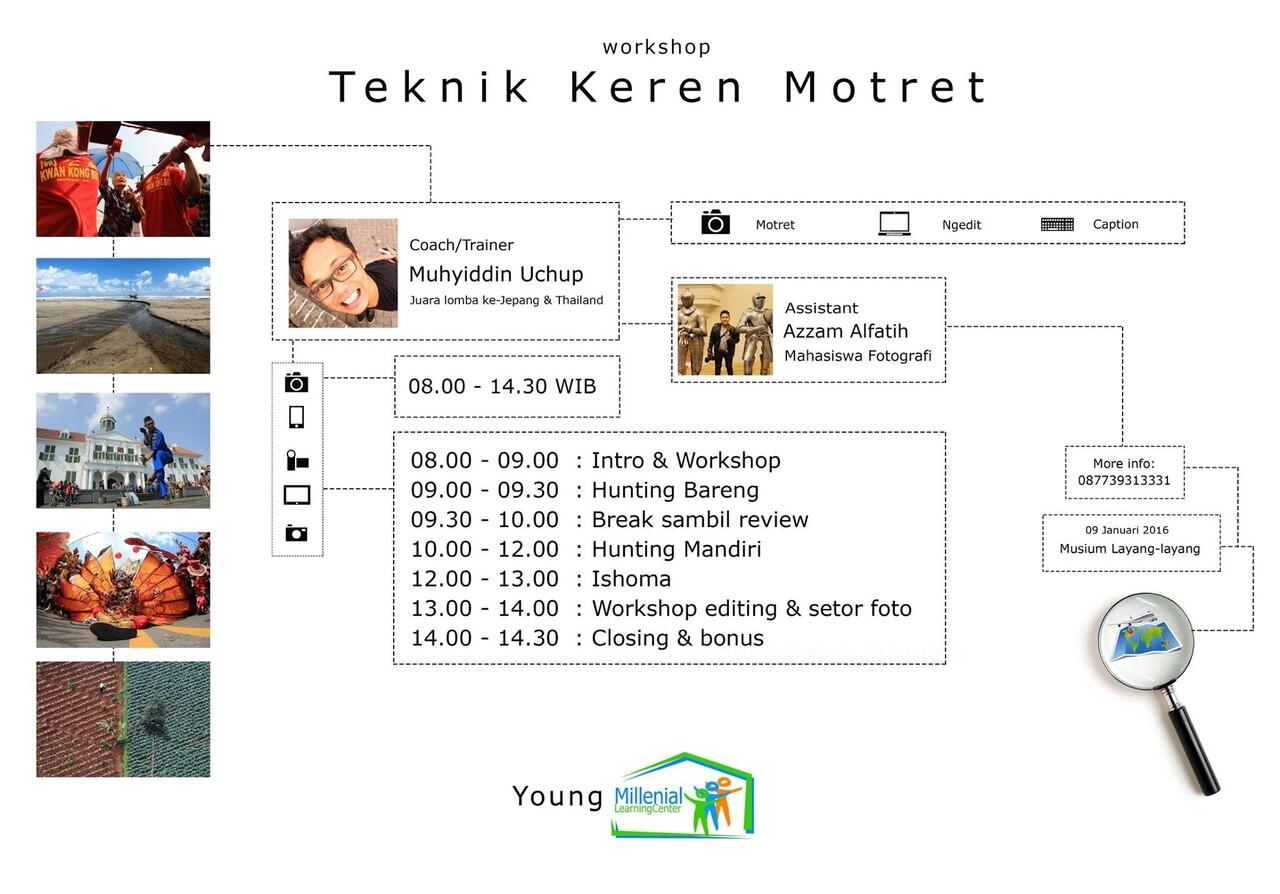 Minat belajar fotografi gan? Mampir sini dulu.. Event &quot;Workshop Teknik Keren Motret&quot;