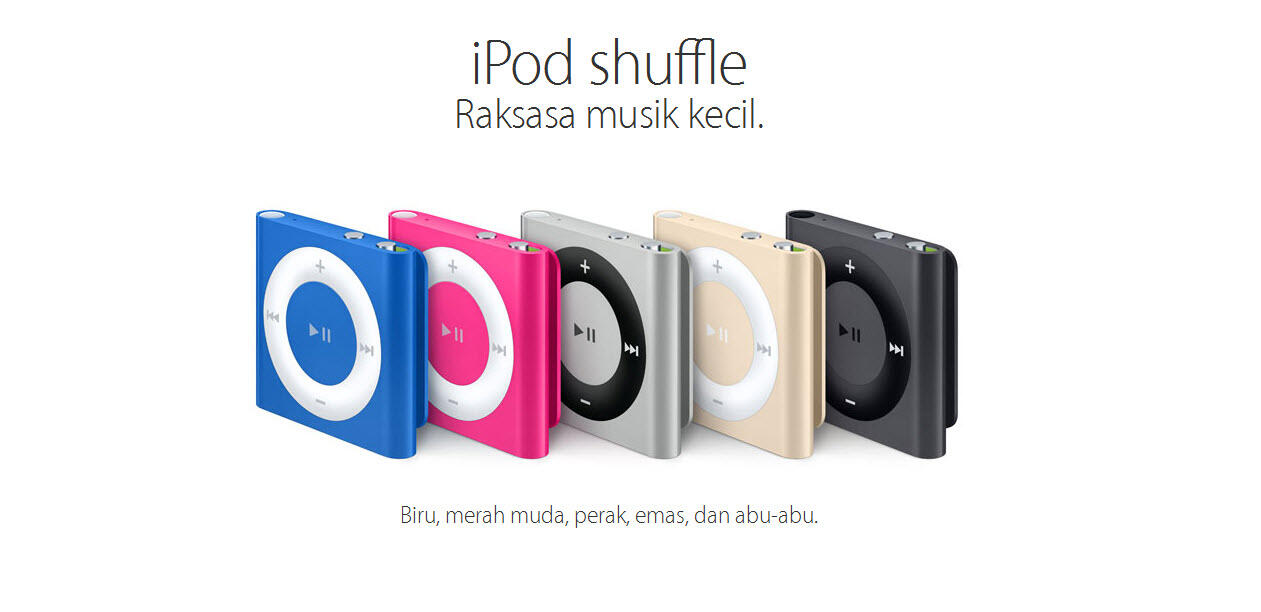 Apple iPod Shuffle 2GB - Gray
