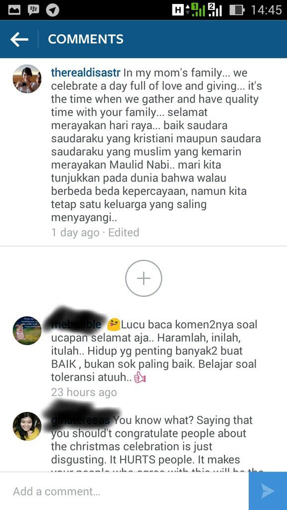 Tak Ucapkan 'Selamat Natal', Dian Sastro Dibully Netizen