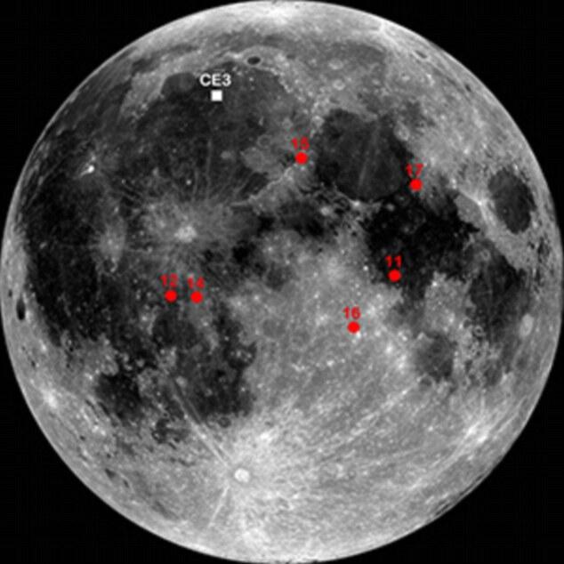 Pesawat luar Angkasa China &quot; Jade Rabbit &quot; Menemukan Moon Rock