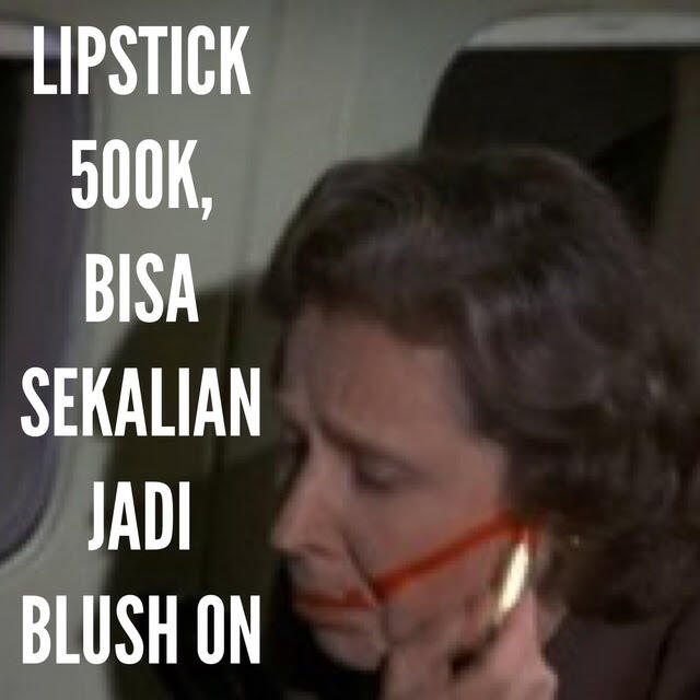 27 Meme lipstik 50K vs 500K ini dijamin bikin ngakak seharian