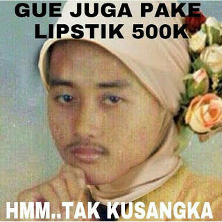 27 Meme lipstik 50K vs 500K ini dijamin bikin ngakak seharian