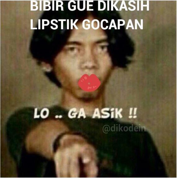 27 Meme lipstik 50K vs 500K ini dijamin bikin ngakak seharian