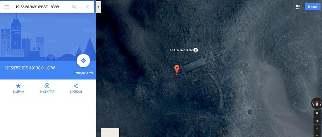 Crop Circle dari google maps + Koordinat