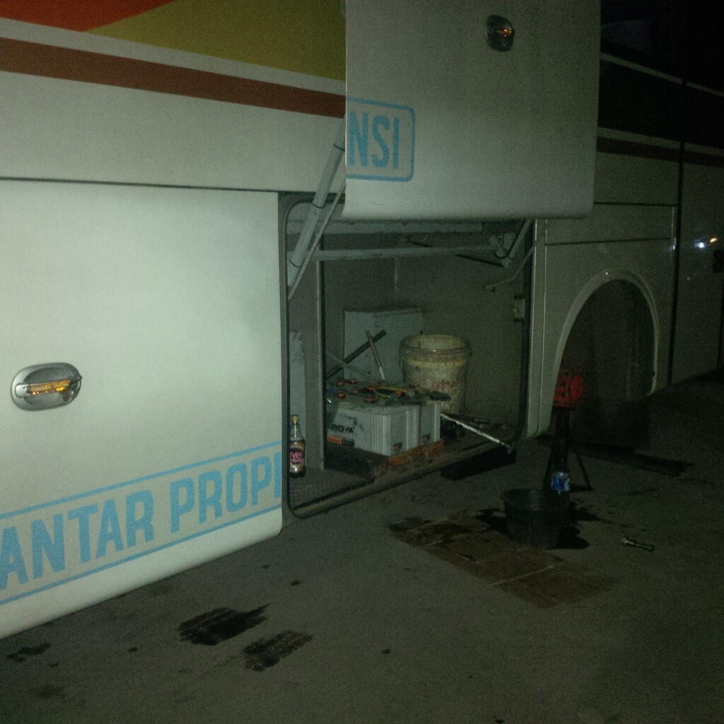 Pelayanan yang mengecewakan dari bus SINAR JAYA
