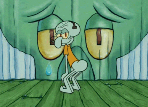 Tanda2 kalo kondisi hidup agan sekarang seperti Squidward