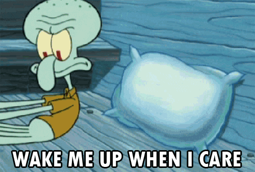 Tanda2 kalo kondisi hidup agan sekarang seperti Squidward