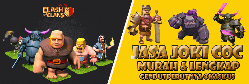 jasa joki COC lengkap murah