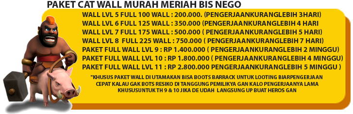 jasa joki COC lengkap murah