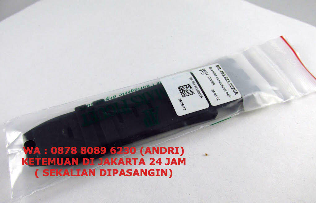 AP VULCANIZED RUBBER STRAP WITH ACIER INOXIDABLE BUCKLE ( PEMASANGAN 24 JAM DKI JKT)