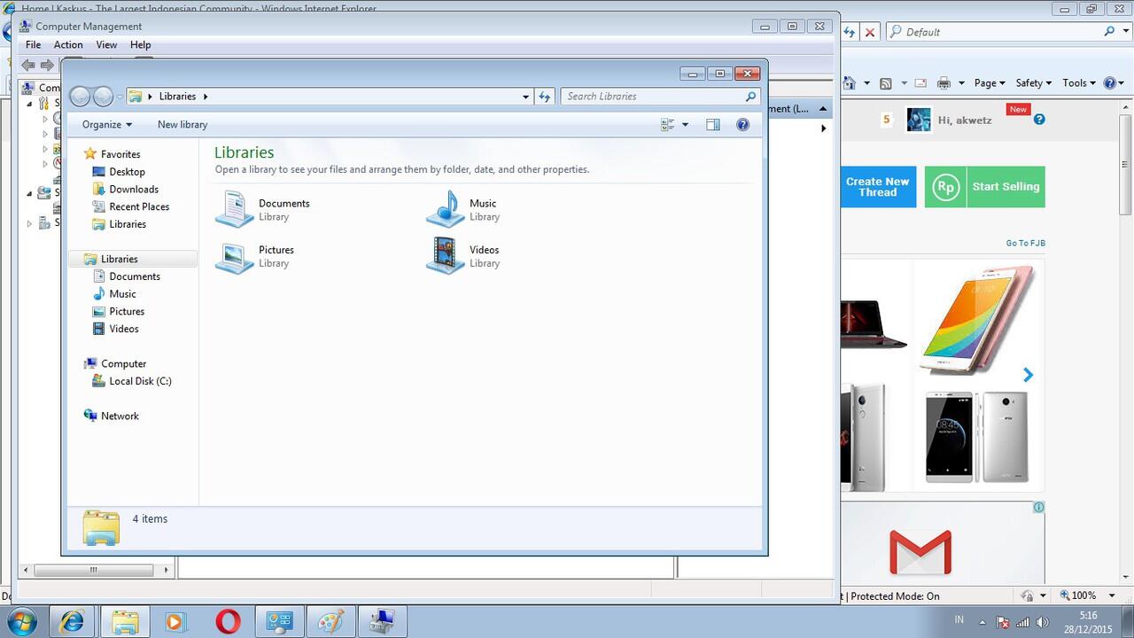 &#91;Help&#93; Data D di windows explorer hilang !!