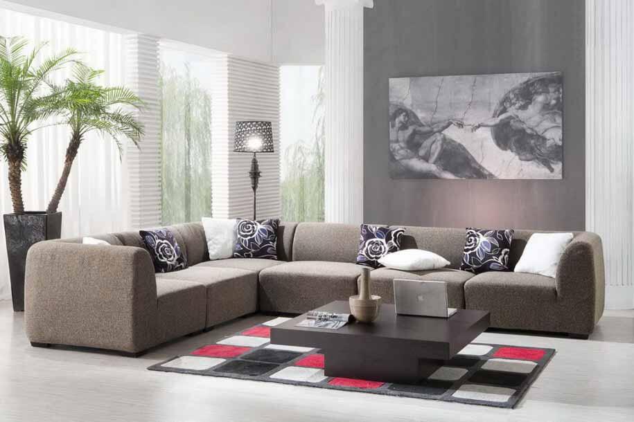 10 Konsep  Desain Interior Ruang  Tamu  yang Simple dan 