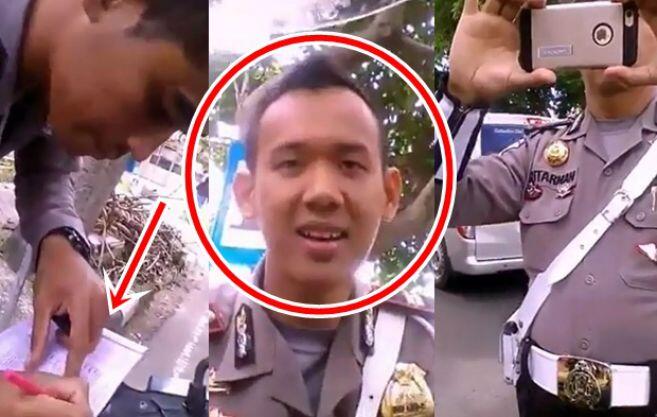 Jangan berdebat sama polisi gan, nanti dijerat pidana