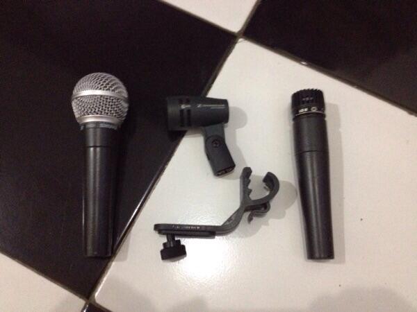 Terjual shure sm 58,sm57,sennheiser 
