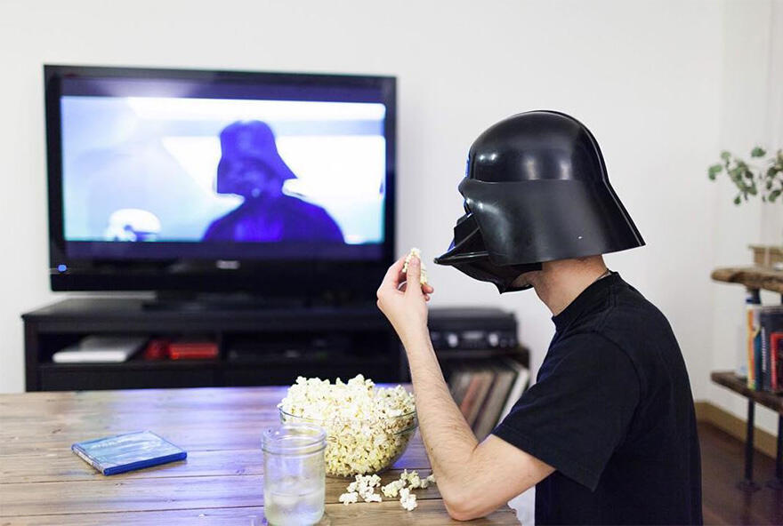 JIKA DARTH VADER STAR WARS MENJALANI KEHIDUPAN SEHARI-HARI