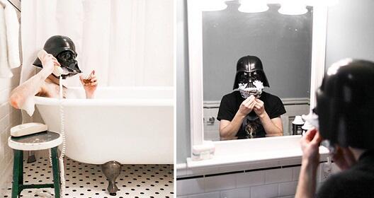JIKA DARTH VADER STAR WARS MENJALANI KEHIDUPAN SEHARI-HARI