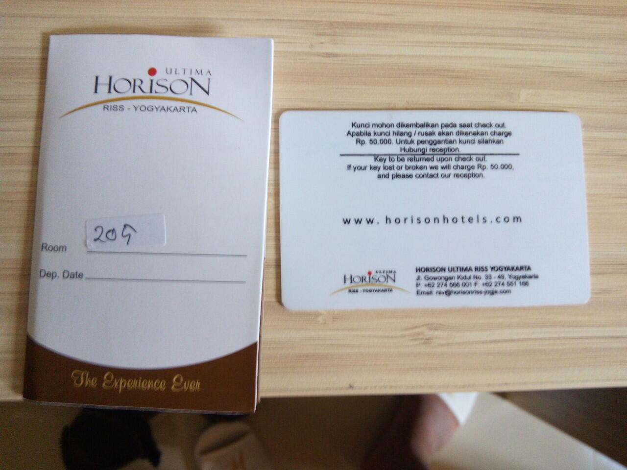 Kecewa dengan horrison ultima riss yogya