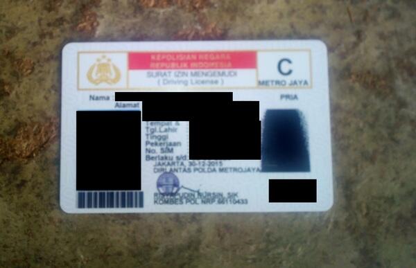 JASA PEMBUATAN - BIKIN SIM PALING MURAH SE JAKARTA DEPOK TANGERANG BEKASI