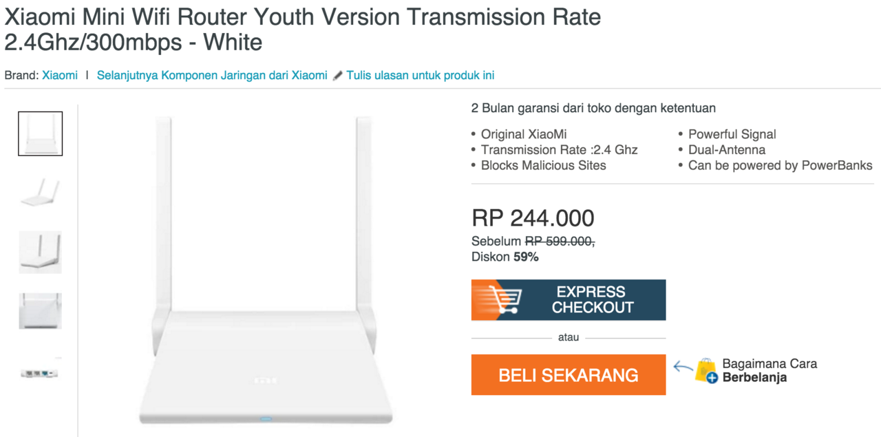 Xiaomi Mini Wifi Router