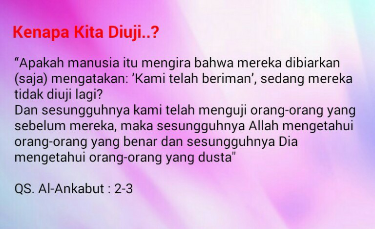 Ngadem Menghadapi Ujian.
