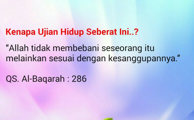 Ngadem Menghadapi Ujian.