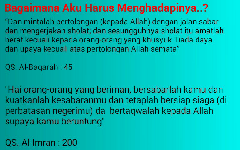 Ngadem Menghadapi Ujian.