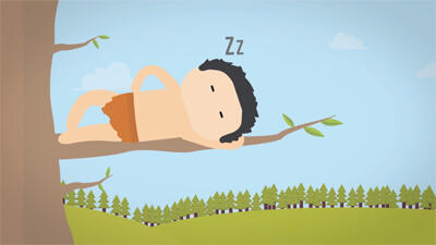 Mengapa Kita Merasa Seakan Terjatuh Saat Tidur? *Explained with Animation*