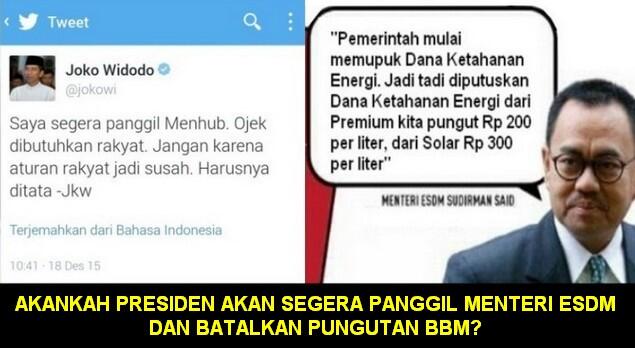(HERO) Jokowi minta menteri ESDM kaji pungutan dana ketahanan energi