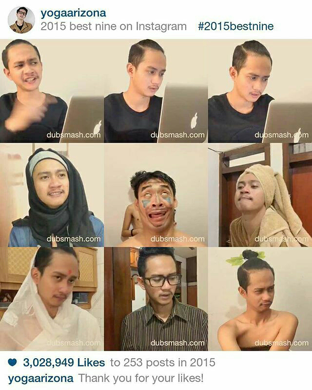 3 Selebgram Dubsmash paling Fenomenal di Tahun 2015