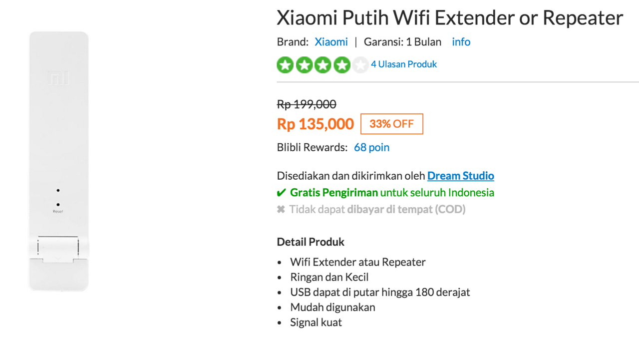 Xiaomi Wifi extender or repeater