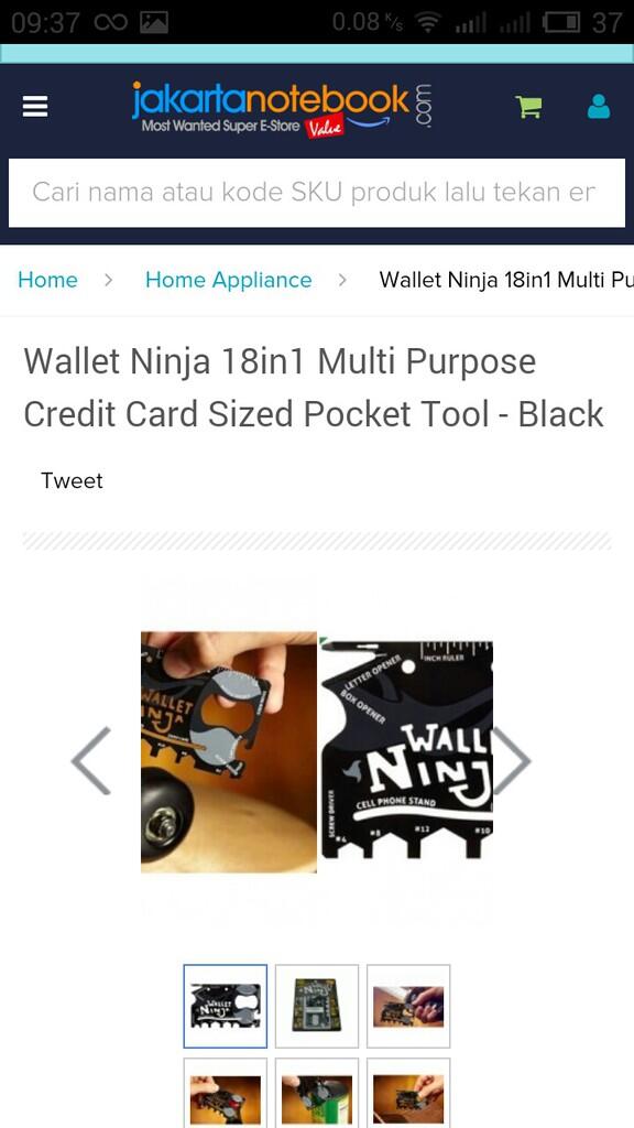 Wallet Ninja Multitools 18 in 1: termurah dari yang termurah