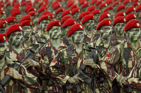 Gawat Bro! Moncong Senjata dari 15 Pangkalan Militer Mengarah ke Indonesia